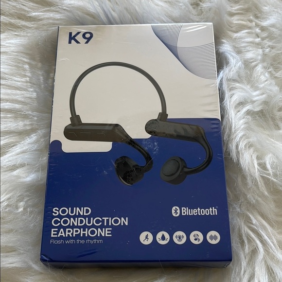 🆕 K9 Sound Conduction Earphone Bluetooth - Picture 1 of 4